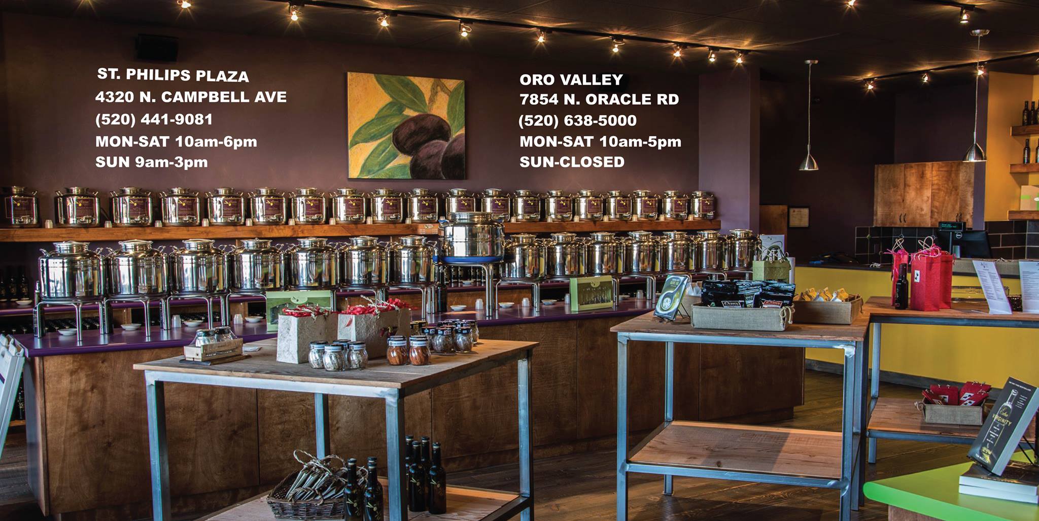 Oracle Store Alfonso's Olive Oil Store Interior
